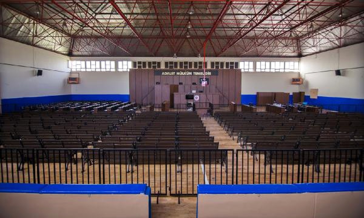 Konya\'da Fetö Çatı Davası İçin Spor Salonu Hazırlandı