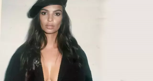  nl Model Emily Ratajkowski Foto raf na Photoshop 