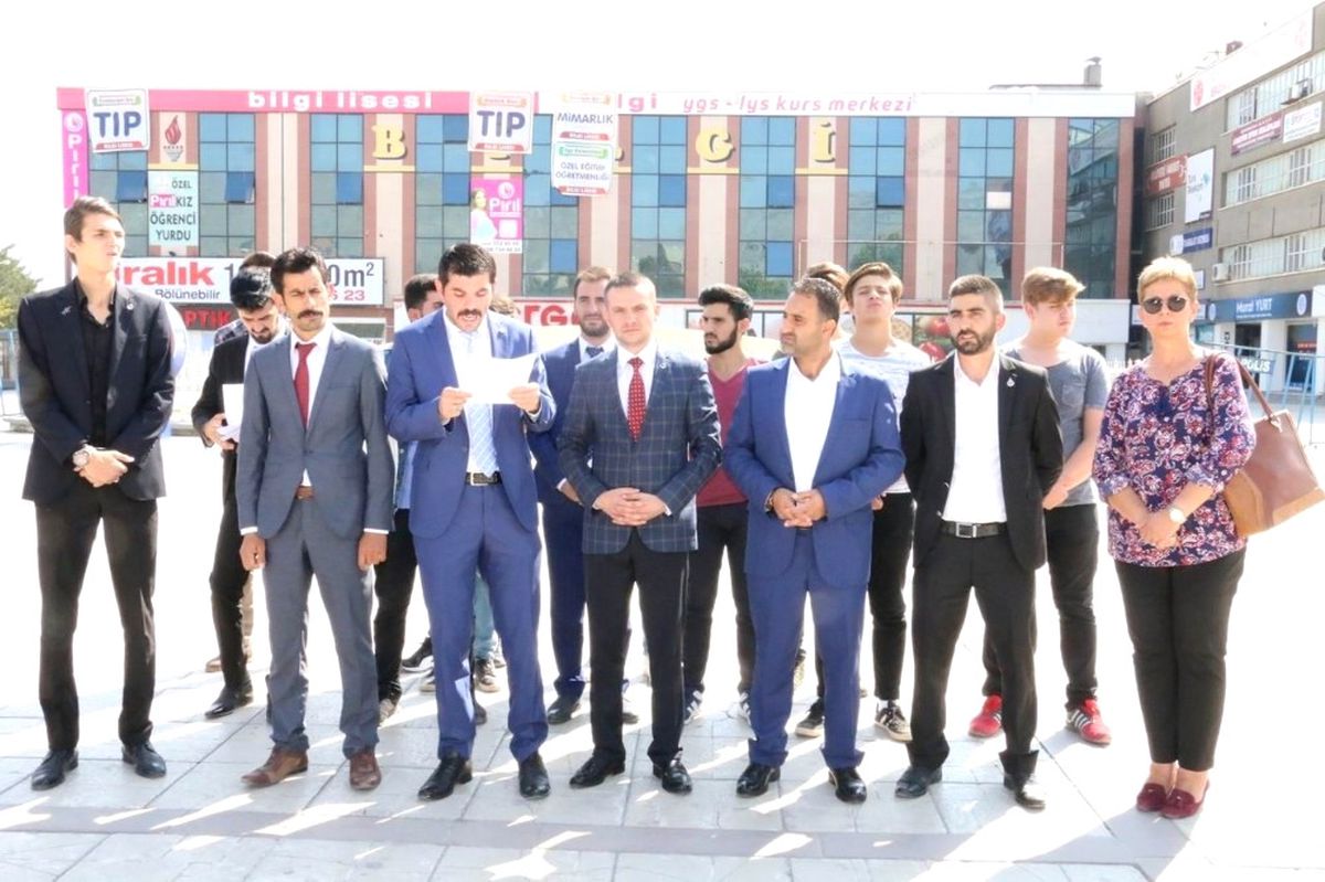Alperen Ocaklarından Kerkük Protestosu