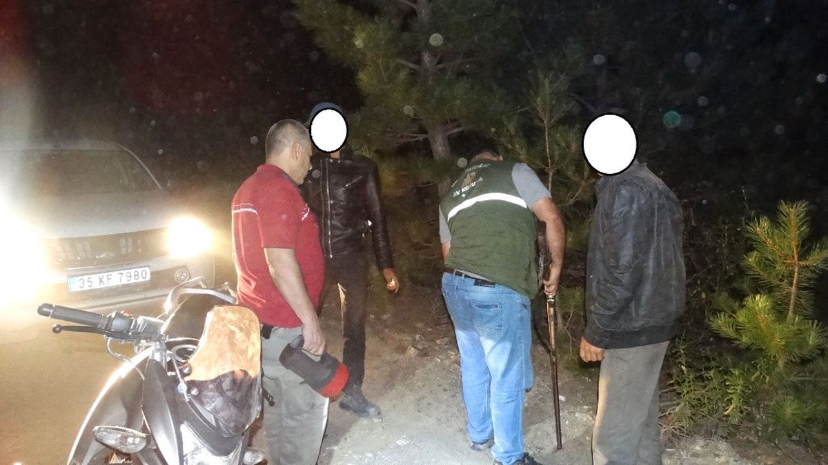 Aydın\'da Far ile Avlananlara Geçit Yok
