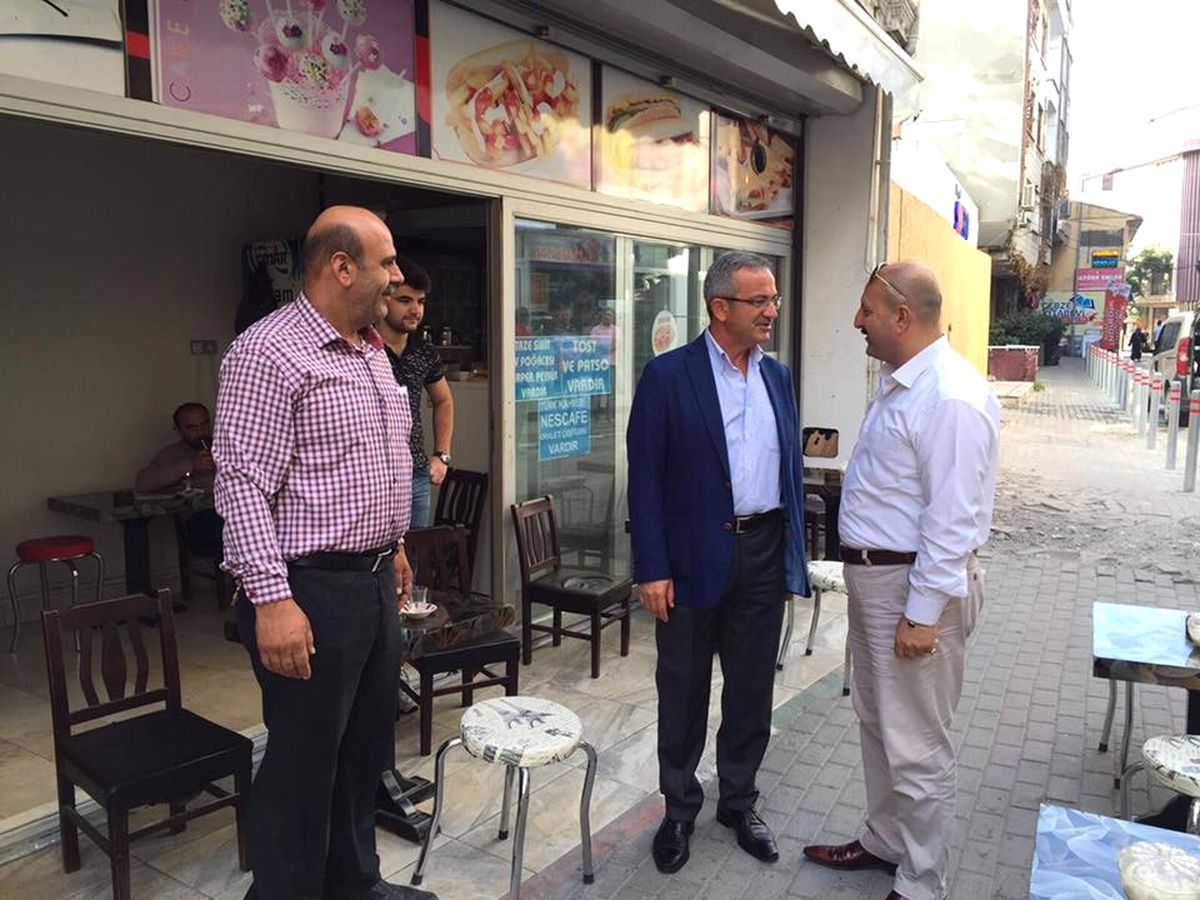 Başkan Köşker Haftaya Esnaf Ziyaretiyle Başladı