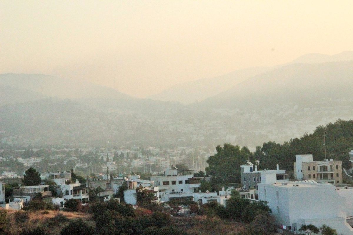 Bodrum Duman Altında Kaldı