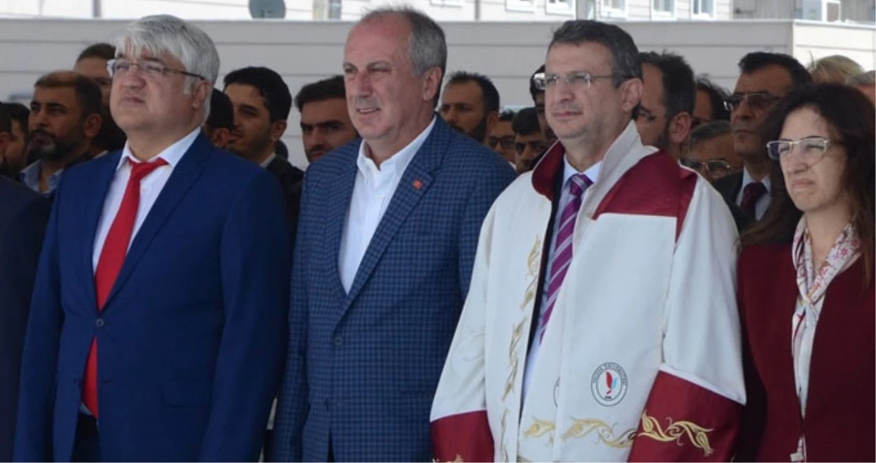 CHP\'li İnce, Rektörü Teselli Etti: Ben de Genel Başkan Olamadım, Moralimi Bozuyor muyum?