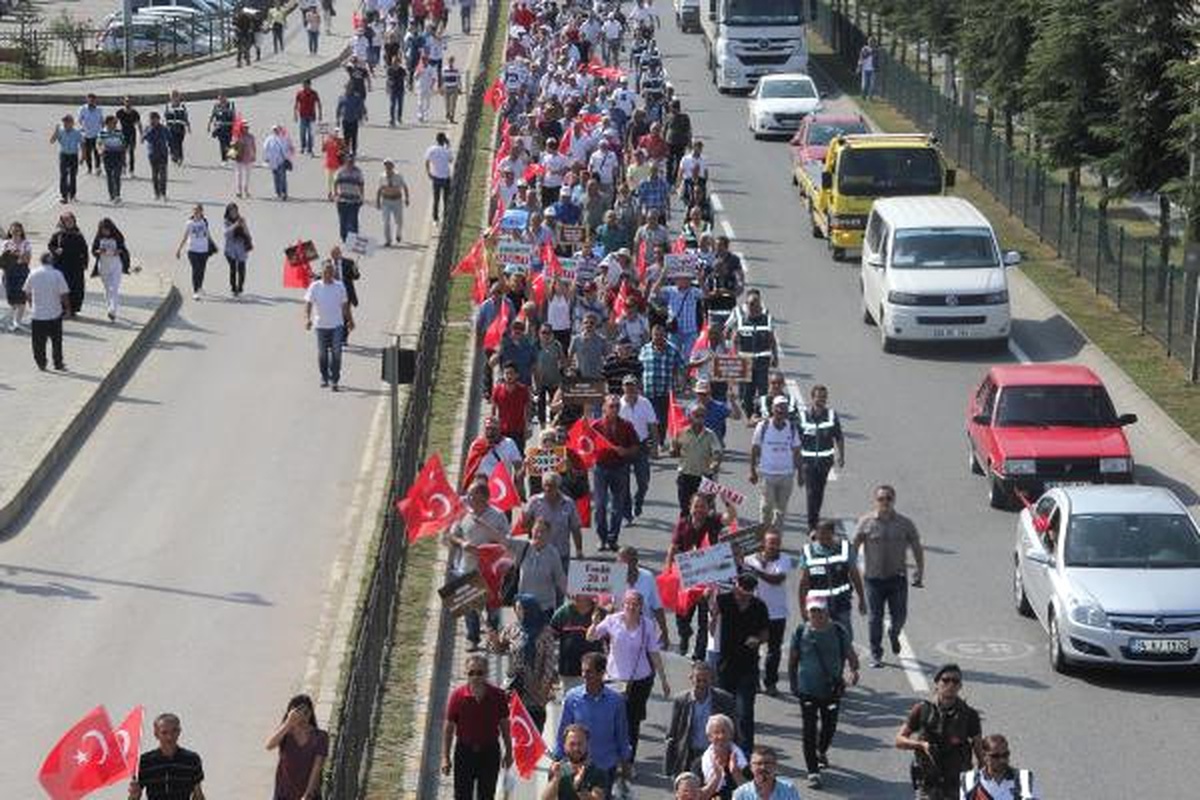 CHP\'nin \'Fındık İçin Yürüyoruz\' Yürüyüşü Başladı (5)