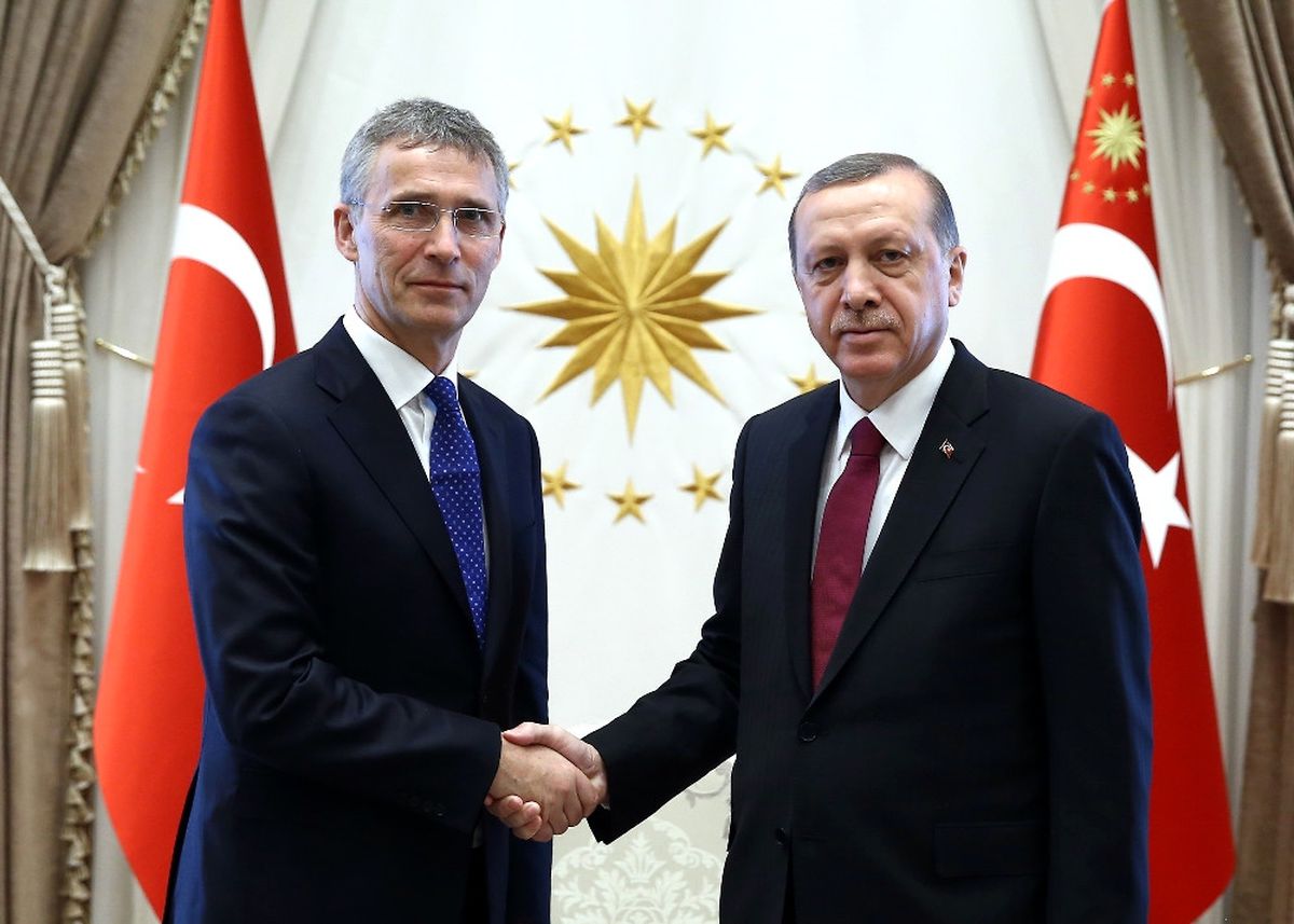 Erdoğan NATO Genel Sekreteri Stoltenberg ile Görüştü