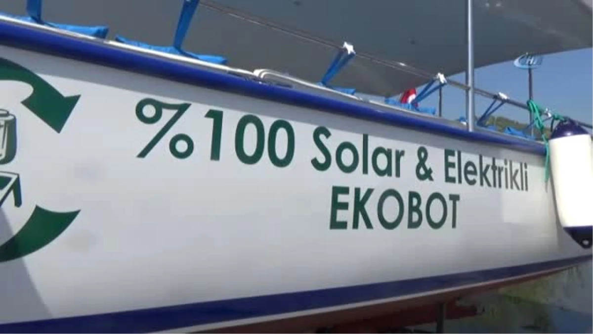 Güneş ve Elektrik Enerjisi ile Çalışan "Yalı Çapkını" İsimli Tekne Suya İndirildi