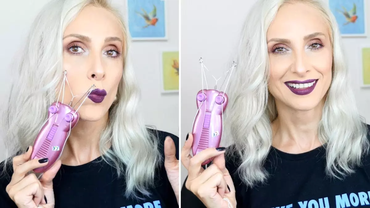 İpli Epilasyon Cihazı ?? Normal İple Pratik Dudak Üstü, Yüz ve Vücut Tüyü Almak | Sebile Ölmez