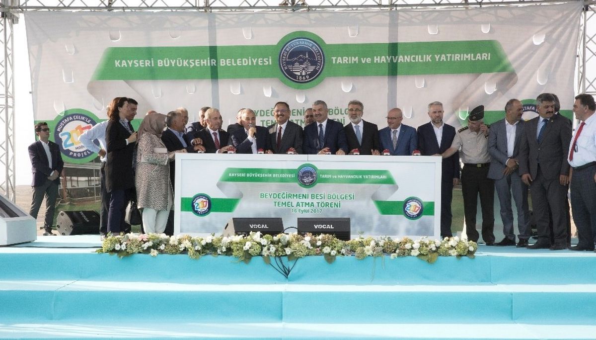 Kayseri ve Türkiye\'nin Yeni Üretim Merkezi Beydeğirmeni Besi Bölgesi