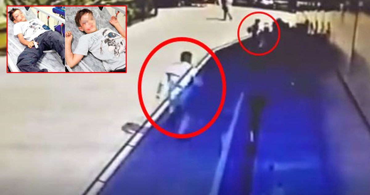 Küçücük Çocuğu, Kendisine Çarptı Diye Betona Fırlattı