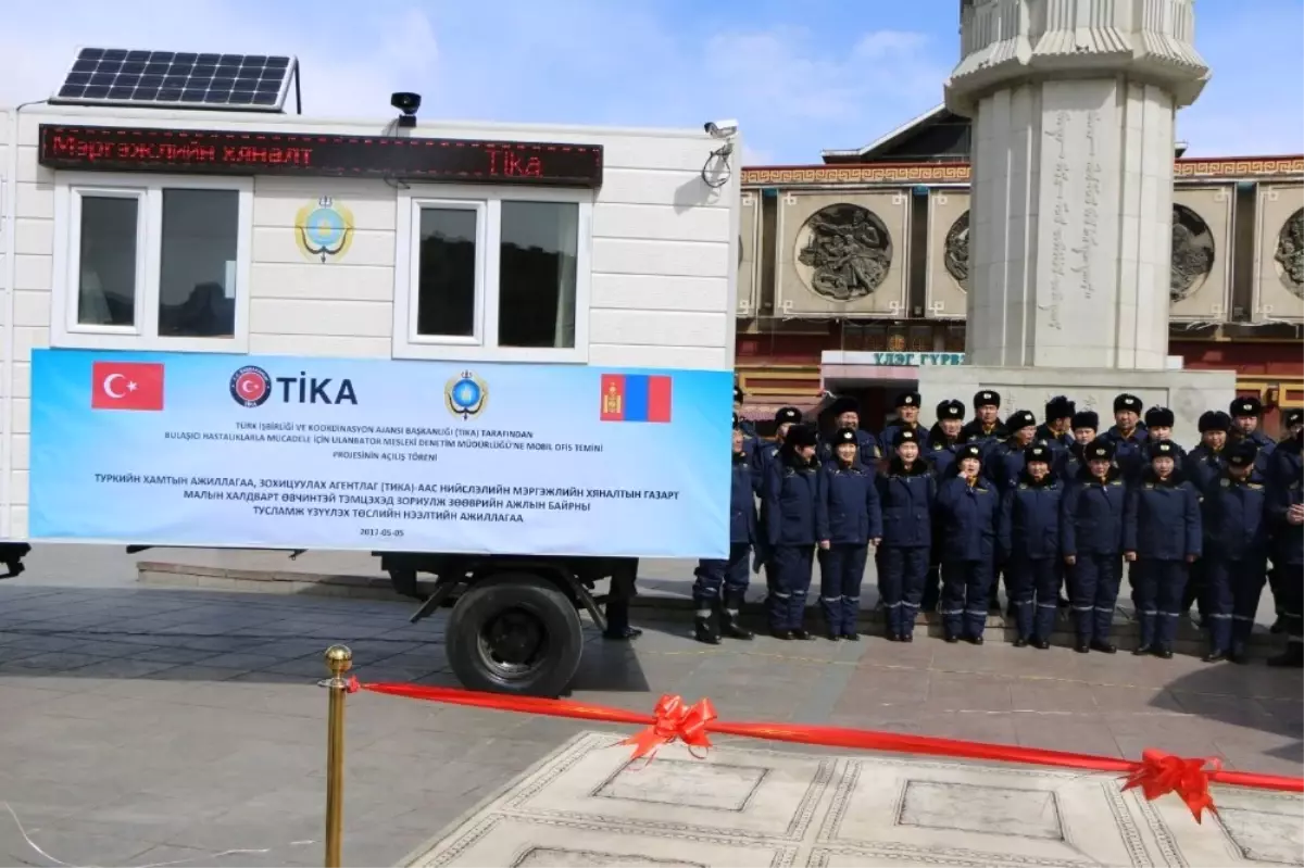 Tika\'dan Moğolistan\'a Mobil Ofis Desteği