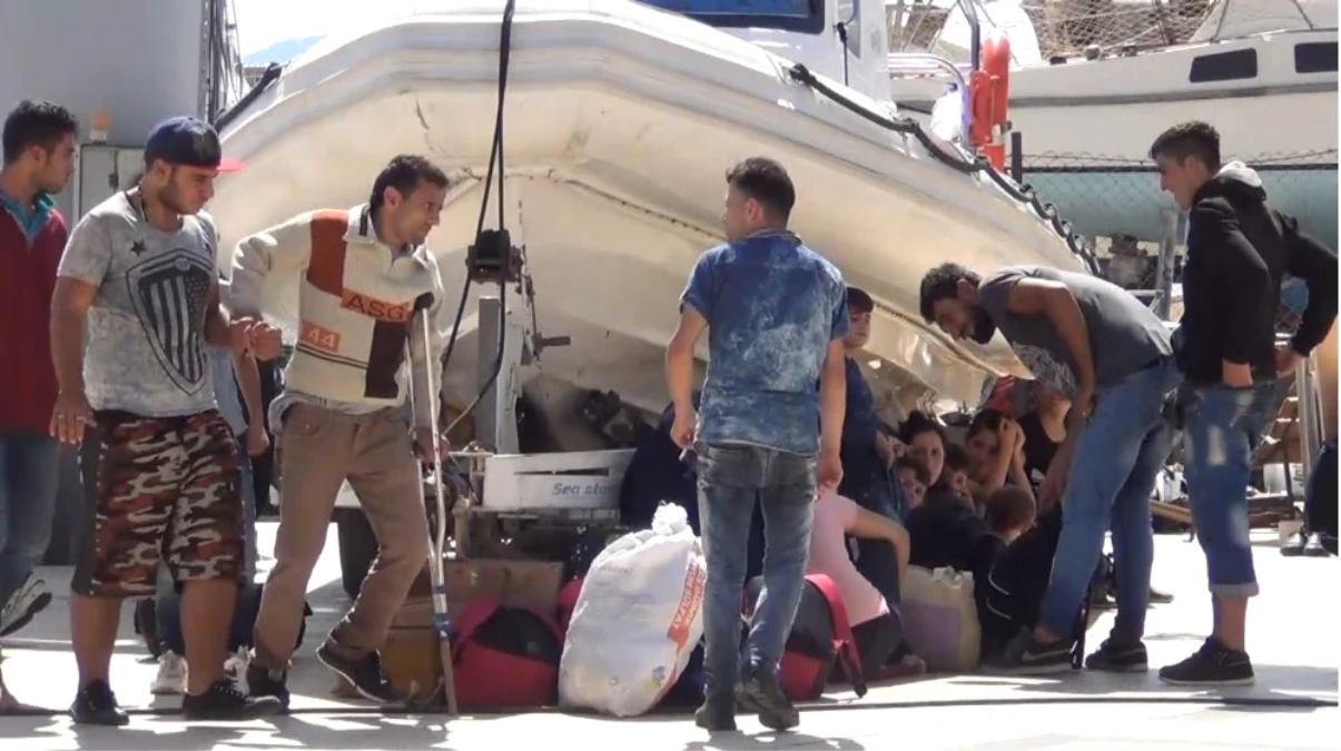 Ayvalık\'ta 47 Suriyeli Mülteci Daha Yakalandı