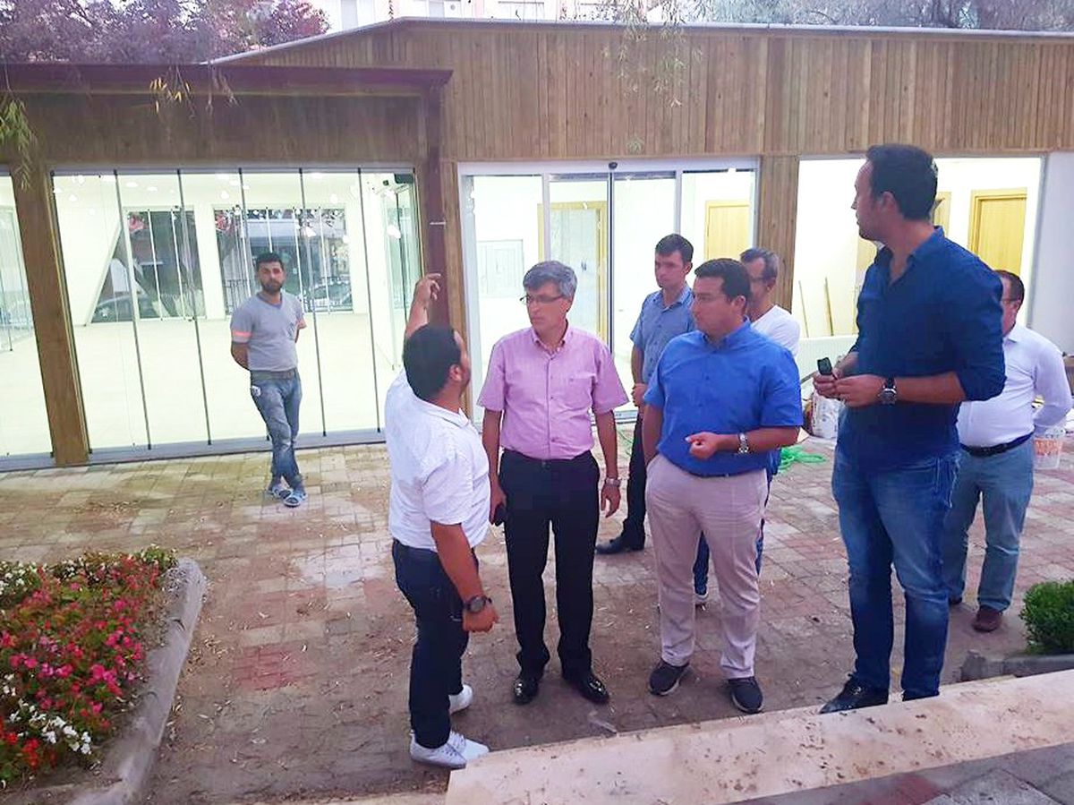 Başkan Bakıcı Cemalettin Köklü Parkı\'nda İncelemelerde Bulundu