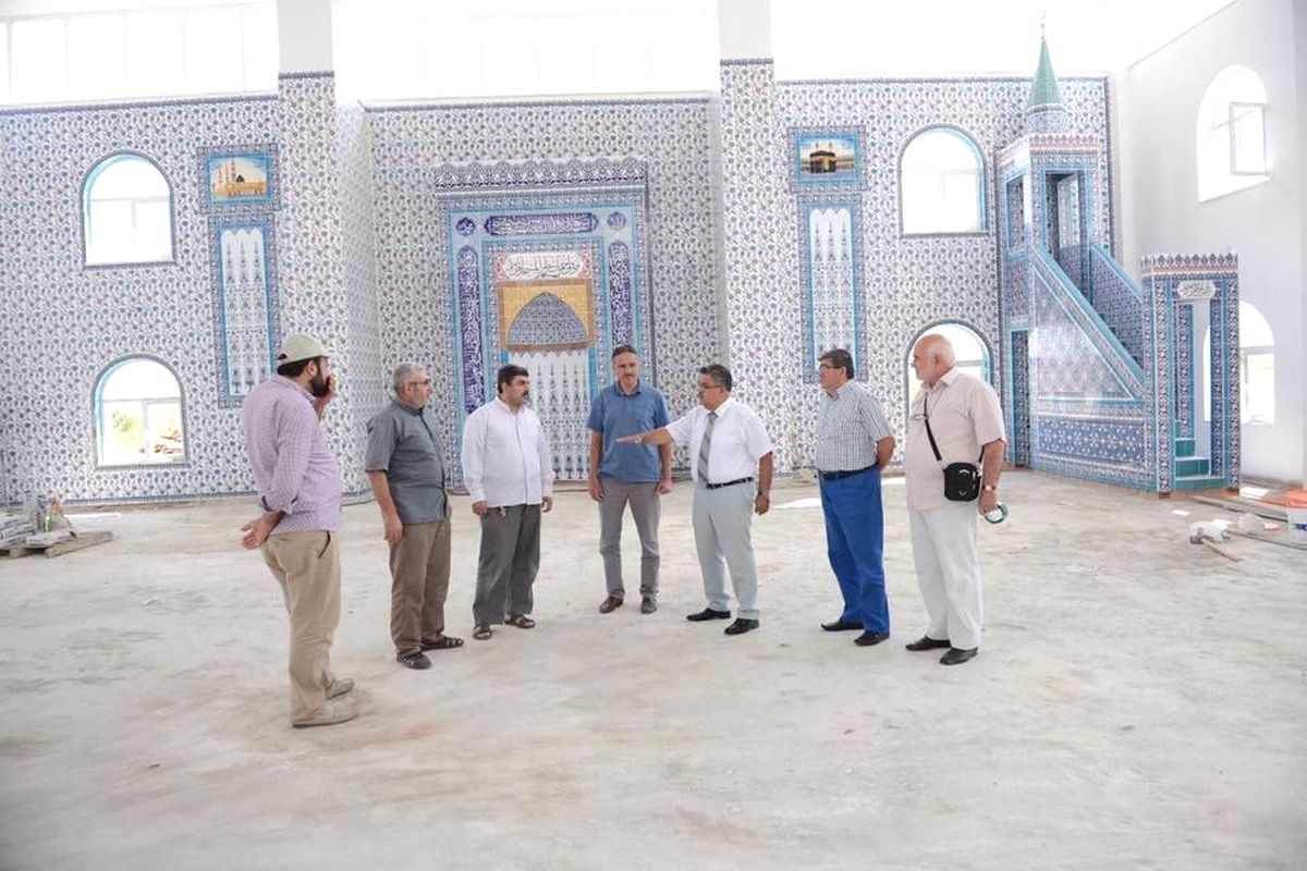 Başkan Yağcı, Cami Çalışmalarını Yerinde İnceledi