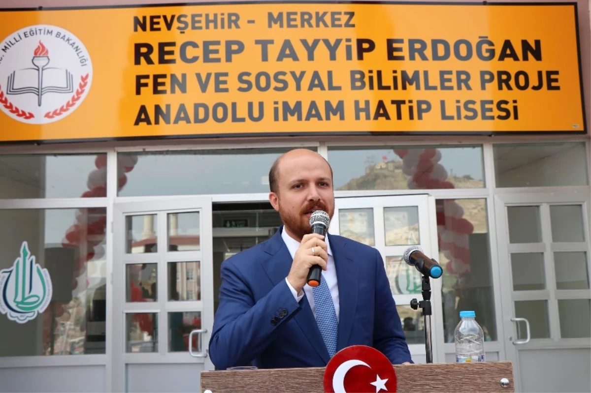 Bilal Erdoğan, Nevşehir\'de Recep Tayyip Erdoğan İmam Hatip Lisesi Açılışına Katıldı