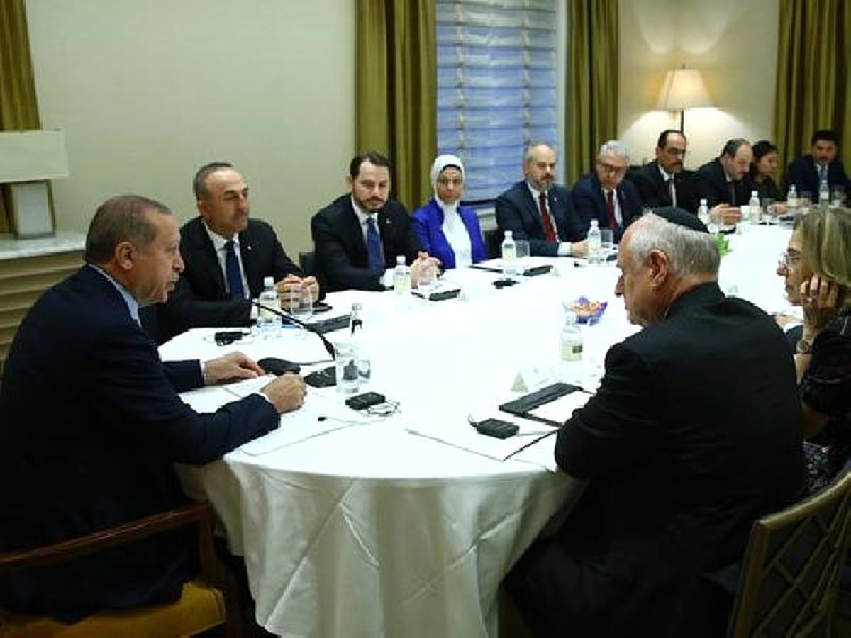 Cumhurbaşkanı Erdoğan, Yahudi Kuruluş Temsilcilerini Kabul Etti