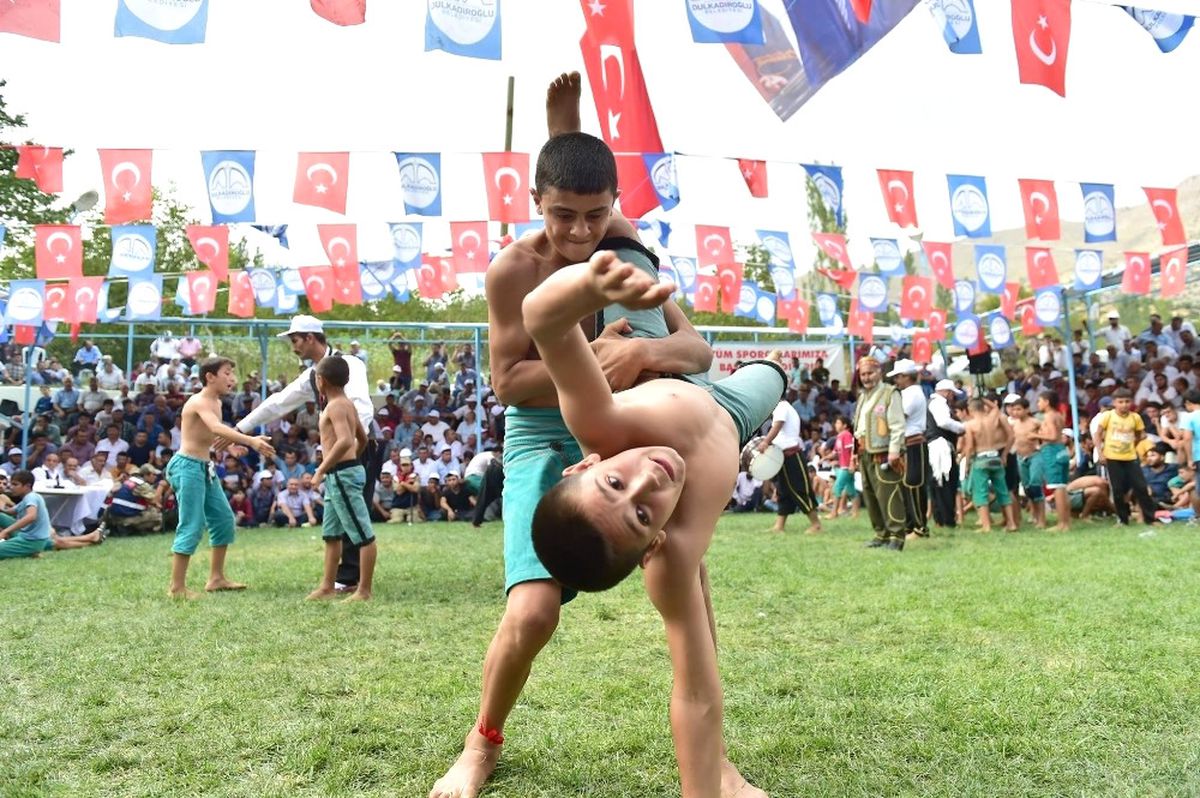 Dulkadiroğlu\'ndan Güreş Festivali