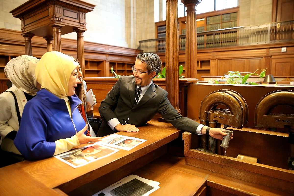 Emine Erdoğan, New York Public Library\'i Ziyaret Etti