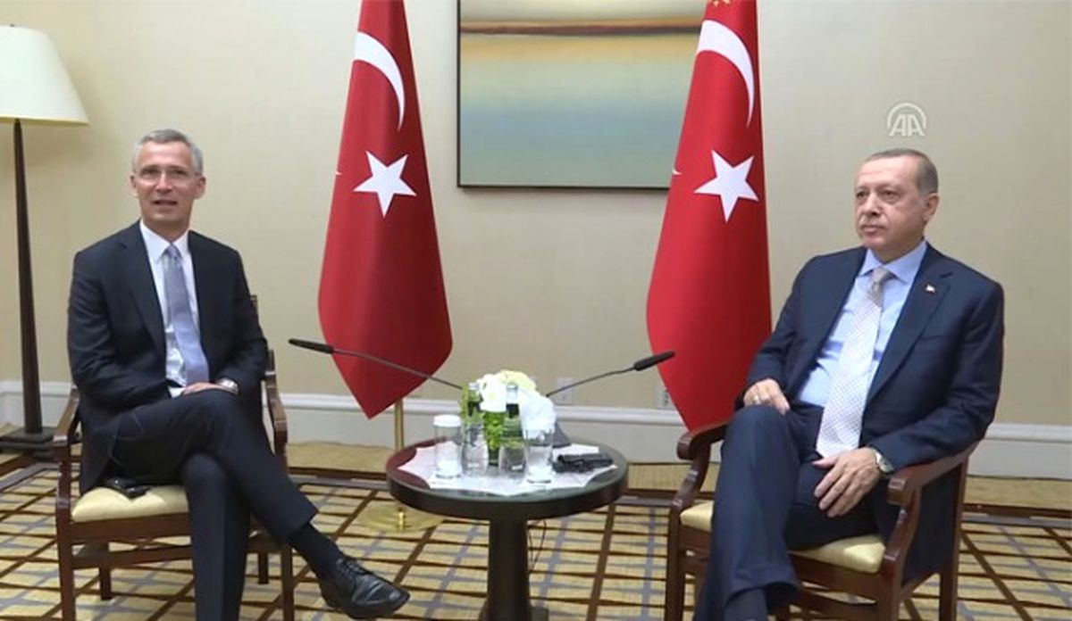 Erdoğan, Stoltenberg ile Bir Araya Geldi