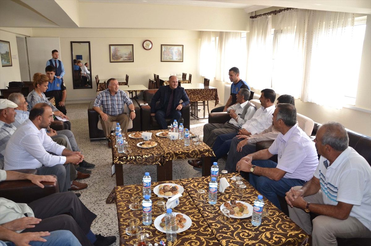 İlçe Emniyet Müdürü Aşık Muhtarlarla Buluştu
