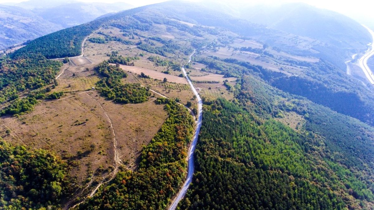 İlkadım\'dan Gürgendağı Yoluna Sathi Kaplama