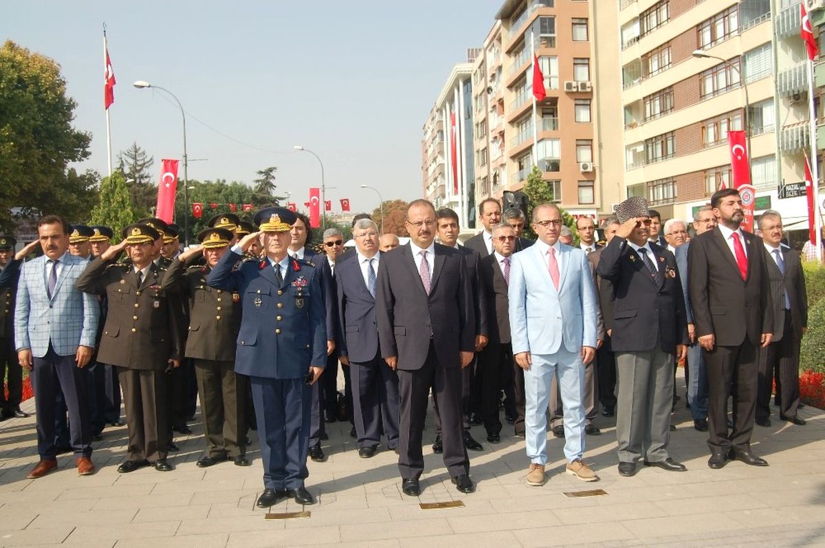 Konya\'da 19 Eylül Gaziler Günü Dolayısıyla Anma Programı Düzenlendi