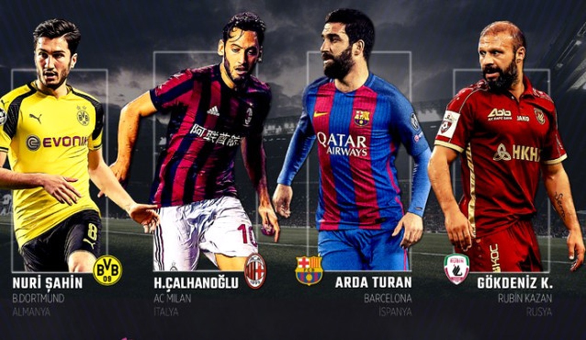 Milli Futbolcular Avrupa\'nın Dört Bir Yanında