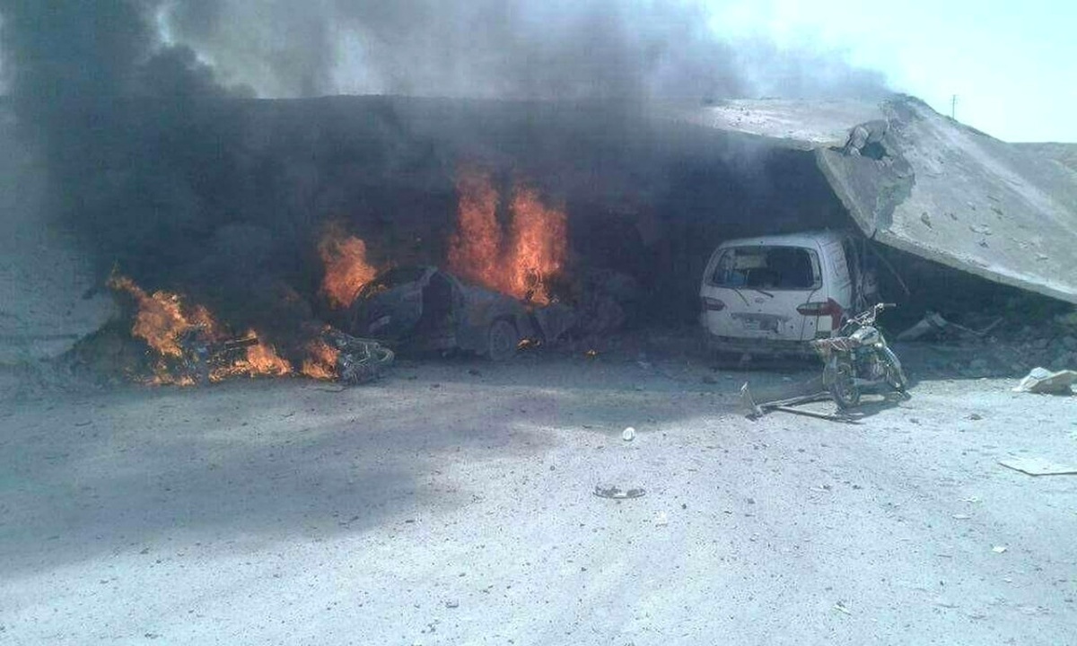 Rejim Uçakları Okul ve Hastaneleri Bombaladı