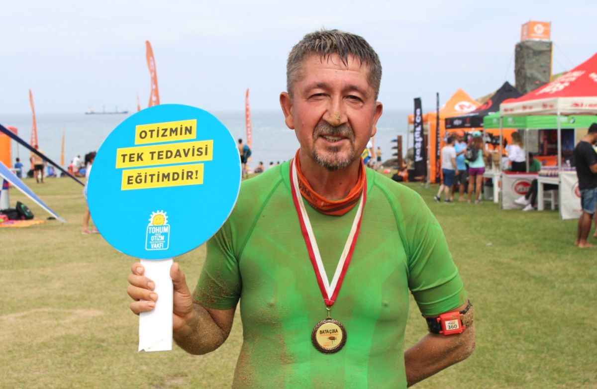Rıdvan Şükür, Sarıyer Kilyos\'ta Otizme Dikkat Çekmek İçin Koştu