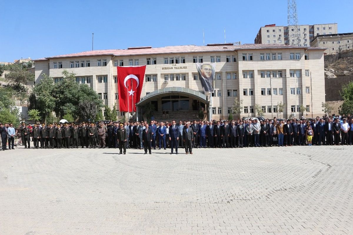 Şırnak\'ta Gaziler Günü Kutlandı