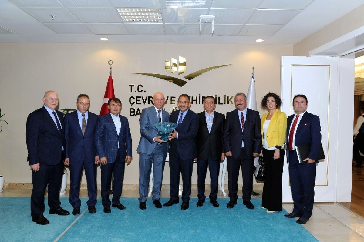 Tpf Heyetinden Çevre ve Şehircilik Bakanlığı\'na Ziyaret