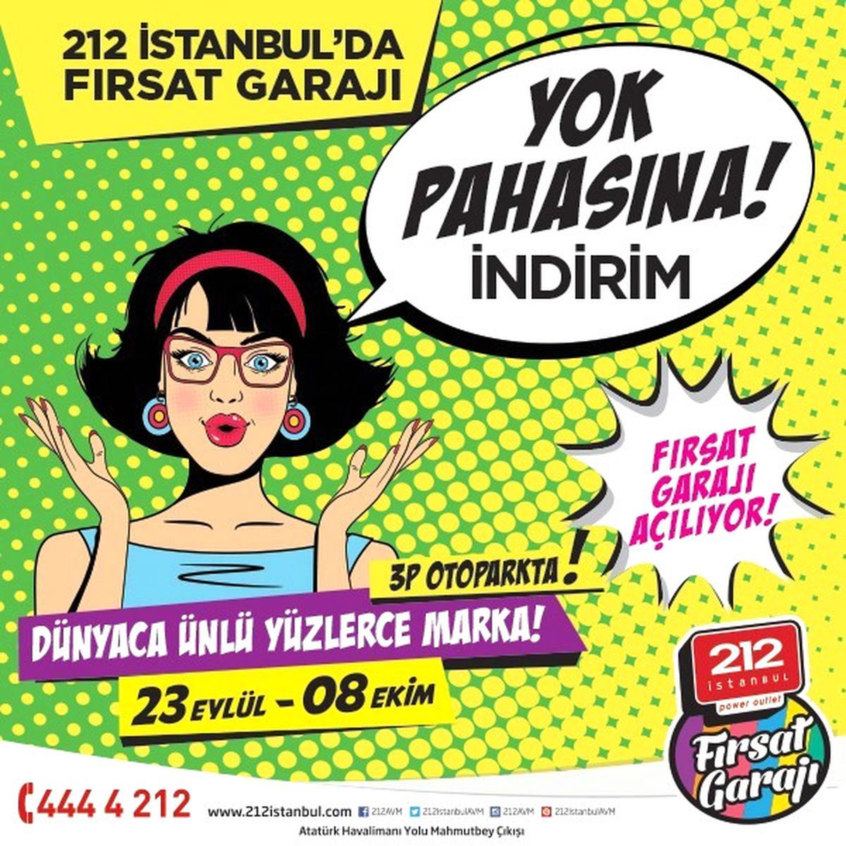 212 Fırsat Garajı\' 23 Eylül\'de Açılıyor