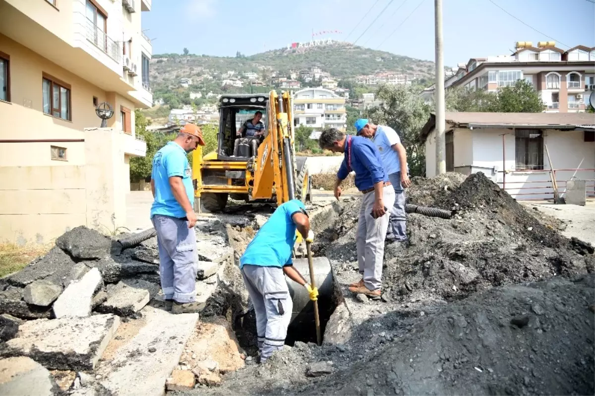 Alanya Belediyesi Altyapı Çalışmalarına Hız Verdi