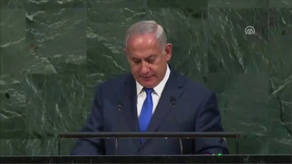 BM 72. Genel Kurulu Görüşmeleri - İsrail Başbakanı Netanyahu - New