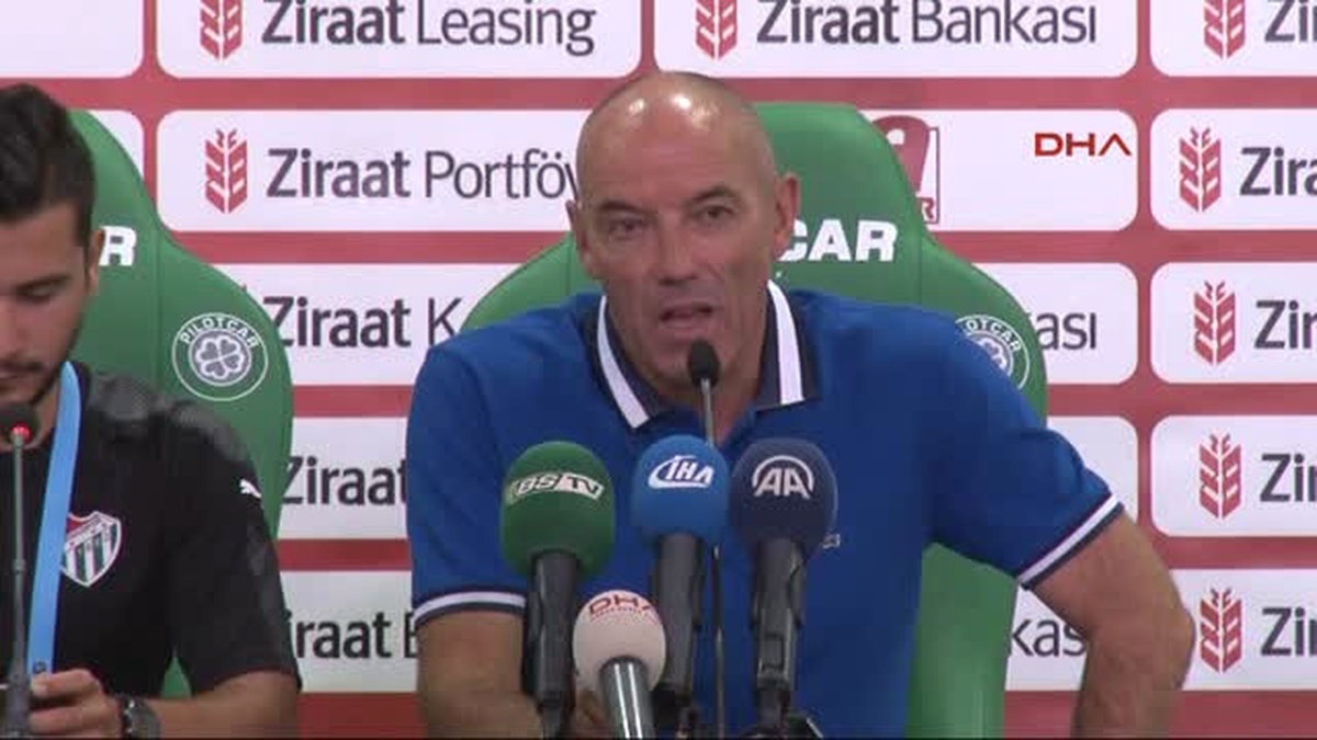 Bursaspor - Tarsus İdman Yurdu Maçının Ardından