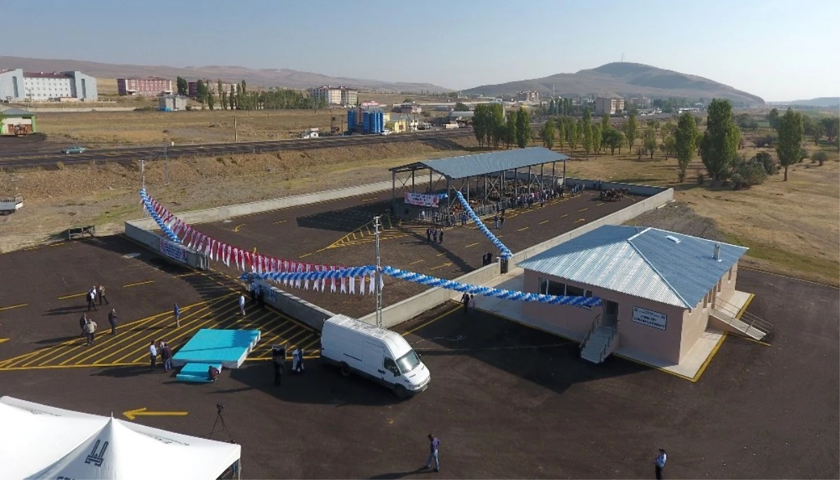 Büyükşehir\'in Yatırımı Köprüköy Canlı Hayvan Pazarı Açıldı