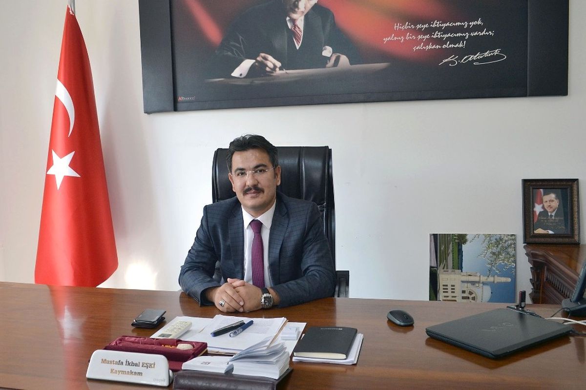 Çelikhan Kaymakamı Mustafa İkbal Eşki Görevine Başladı