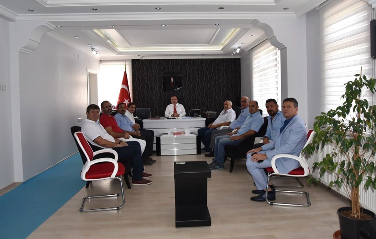 Dto\'dan Kaymakam Türköz\'e Hayırlı Olsun Ziyareti