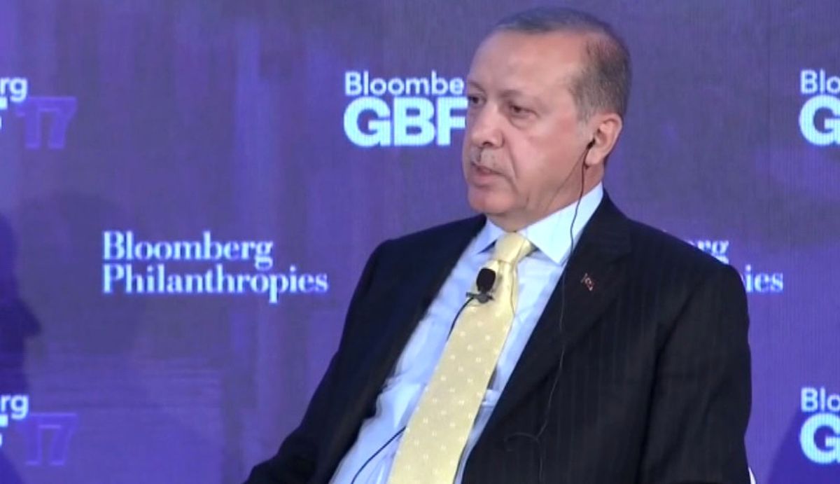 Erdoğan, ABD\'de Küresel İş Forumu\'nda Konuştu