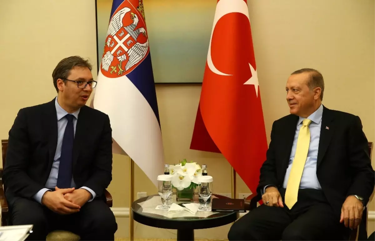 Erdoğan Plenkovic ve Vucic ile Görüştü