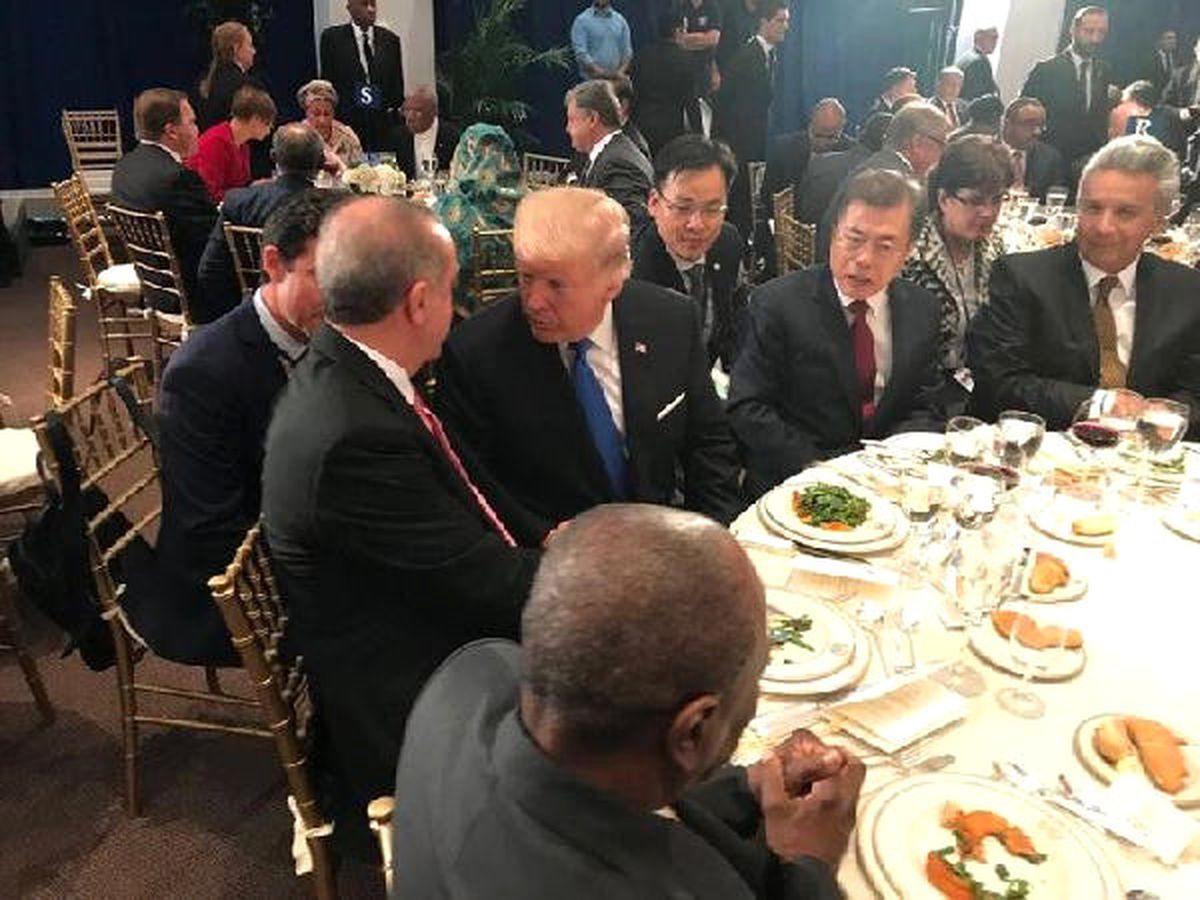 Erdoğan ve Trump Bir Araya Geldi