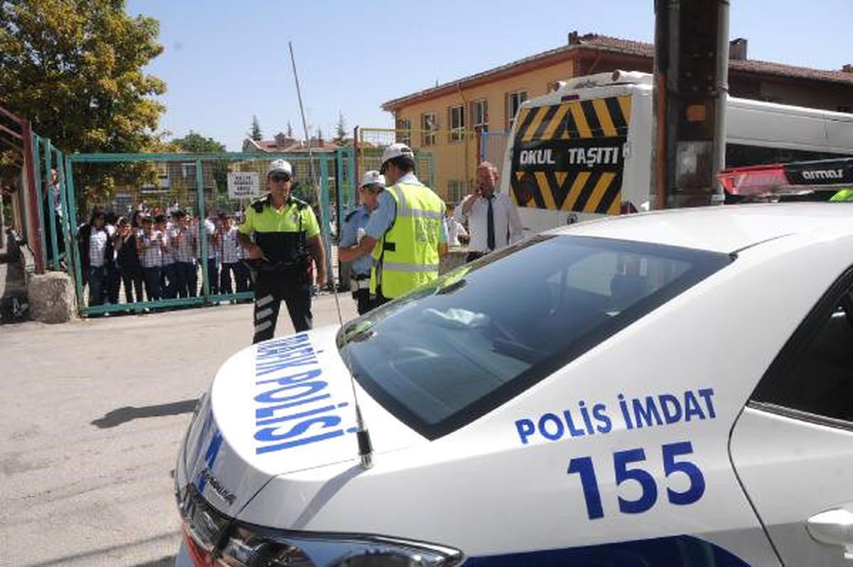 Eskişehir\'de Okul Servis Araçlarına Sıkı Denetim