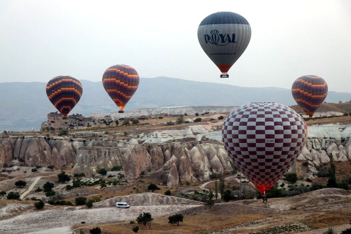 Kapadokya\'da Balon Turları İptal Edildi
