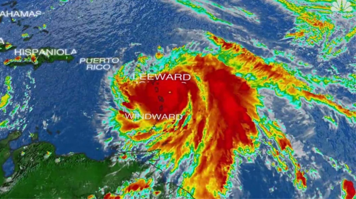Maria Kasırgası Porto Riko\'ya İlerliyor