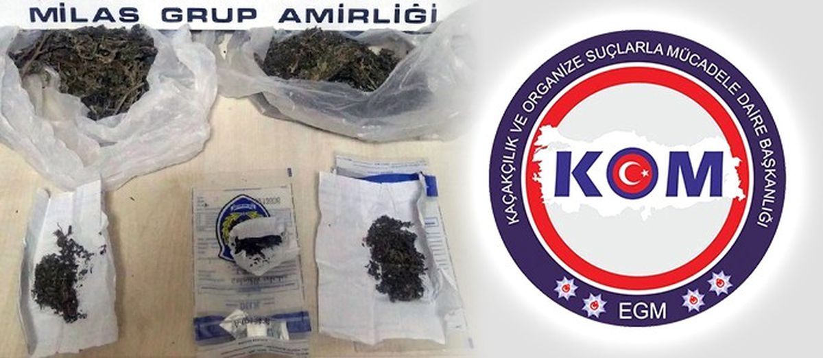 Milas\'ta Uyuşturucu Operasyonu: 1 Gözaltı
