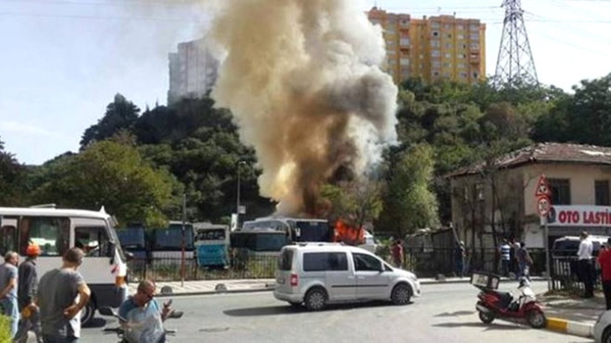 Sarıyer\'de Yangın