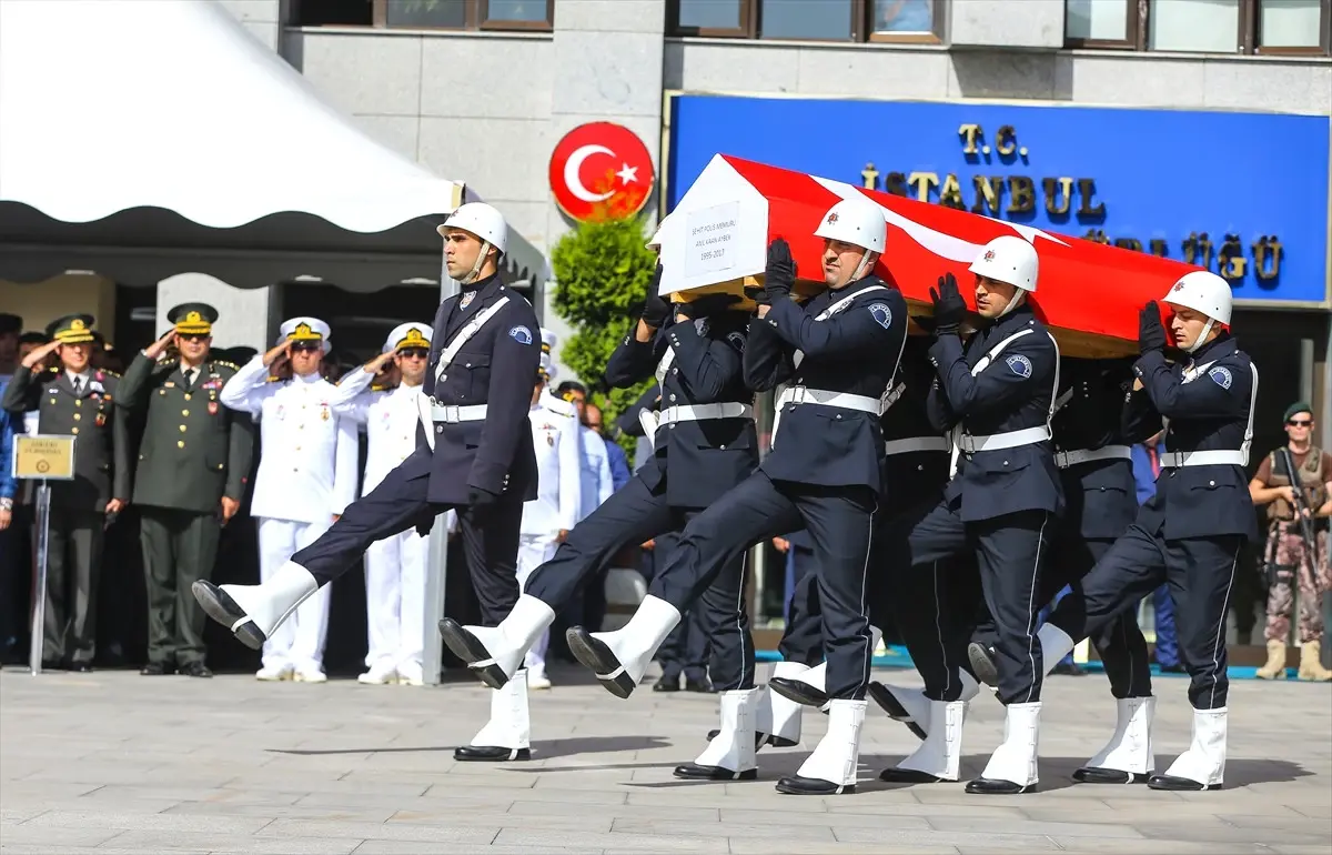 Şehit Polis İçin Tören Yapıldı