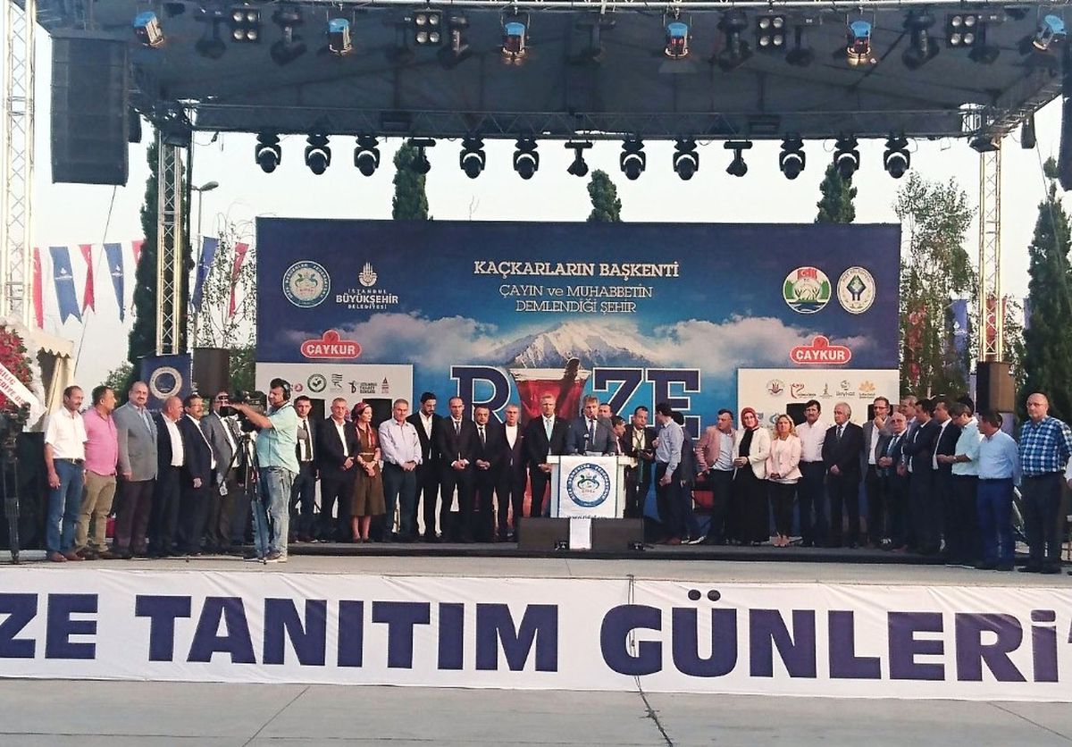 10\'uncu Rize Tanıtım Günleri, Maltepe Sahilinde Başladı