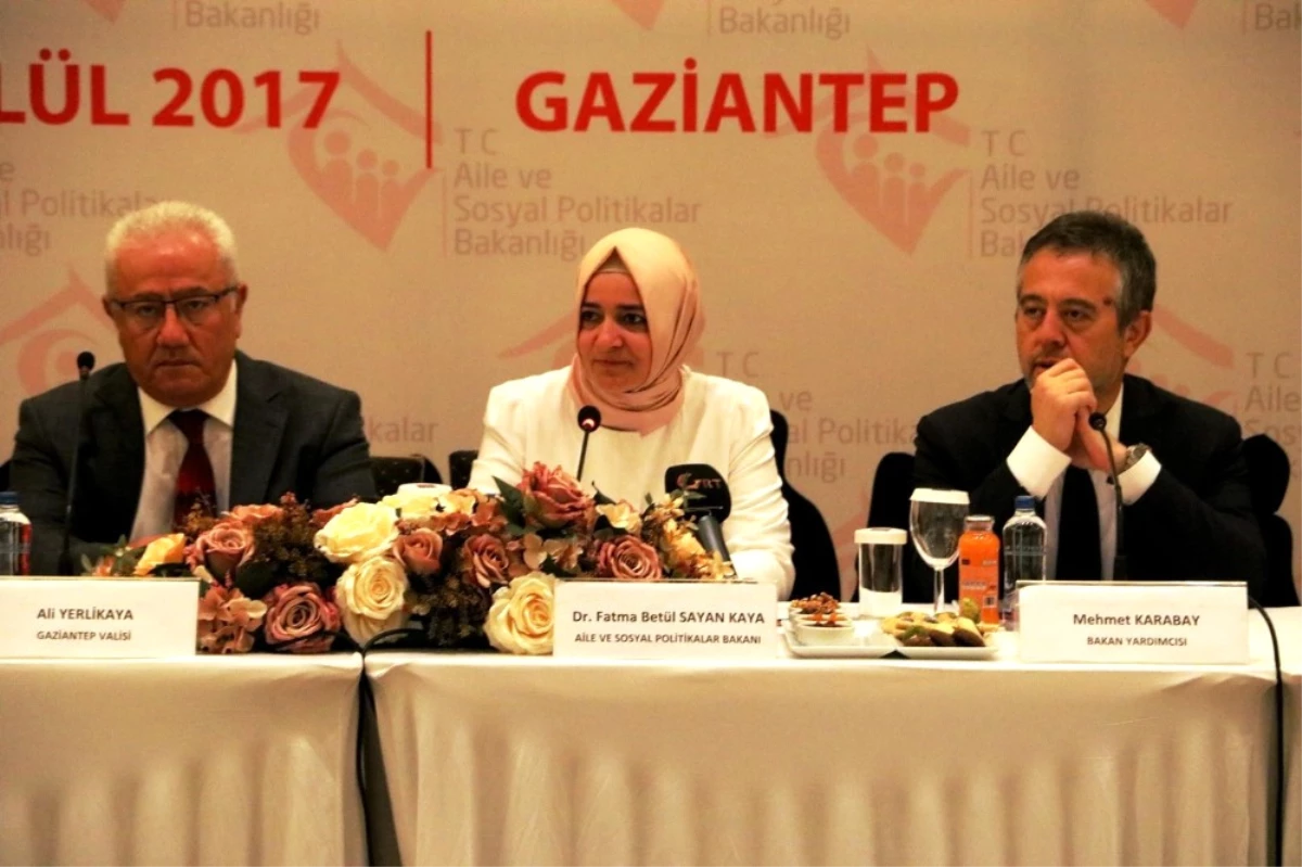 Aile ve Sosyal Politikalar Bakanı Kaya Gaziantep\'te