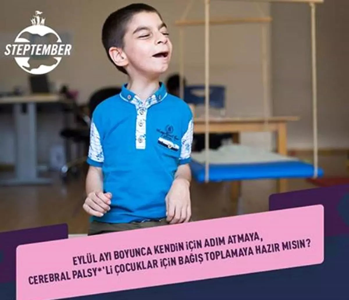 Cerebral Palsy\'li Çocuklar İçin 15 Günde 180 Milyon Adım Atıldı