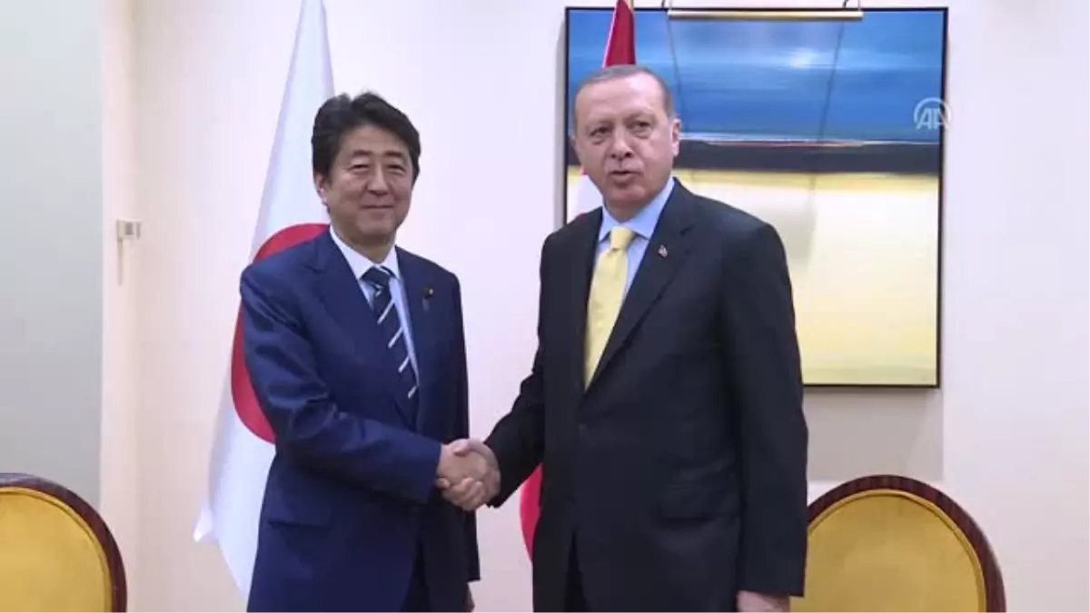 Cumhurbaşkanı Erdoğan, Japonya Başbakanı Abe ile Görüştü - New